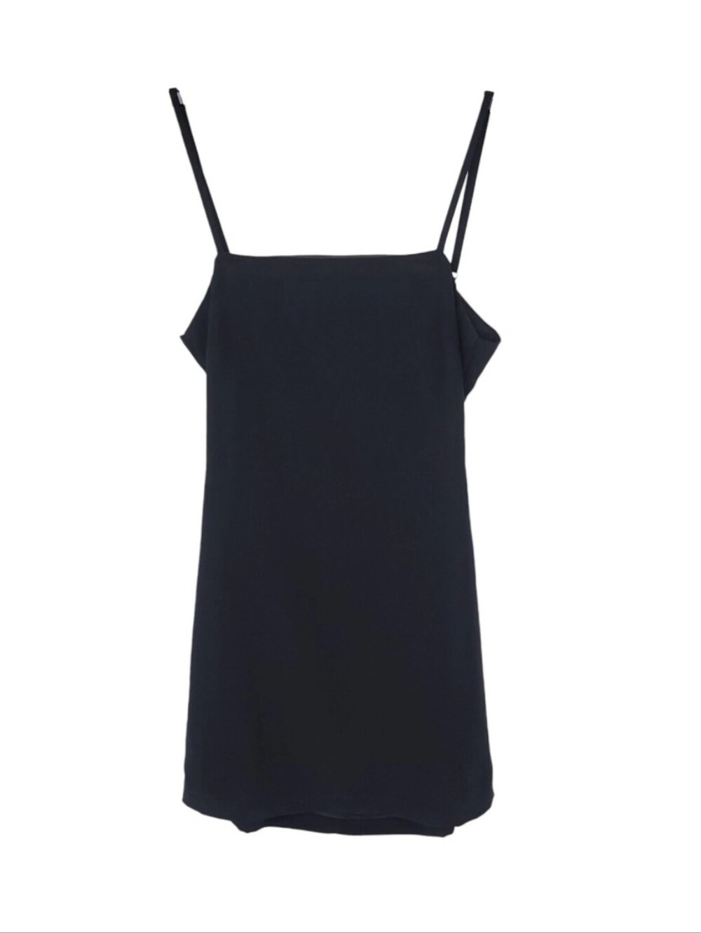 Lulus Dress Womens Small Mini Short Sleeveless Cutout Sheath Tie Zip Black LBD